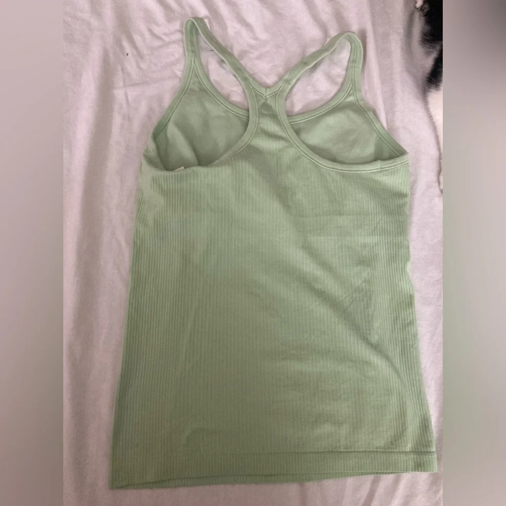 Lululemon Ebb To Street Tank II Light Green Size 10